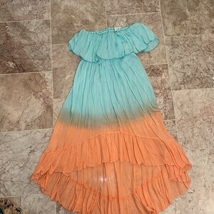 Sunset Maxi High Low Dress